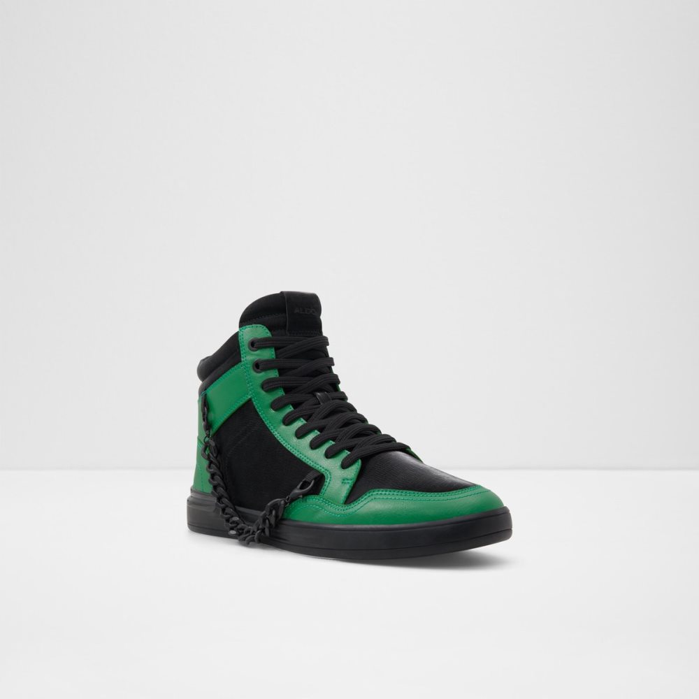 Green Aldo Popgrand High Top - Cup Sole Sneakers | 42MCTVAQG