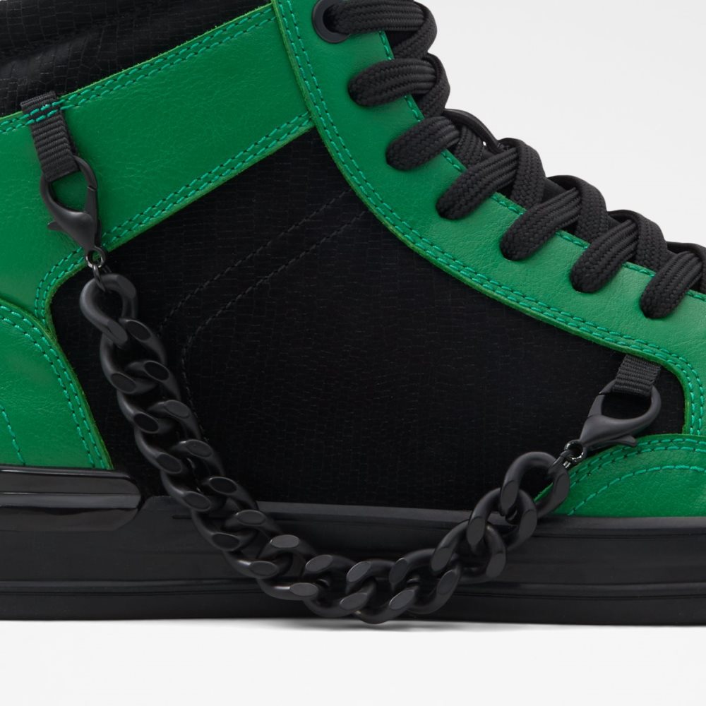 Green Aldo Popgrand High Top - Cup Sole Sneakers | 42MCTVAQG