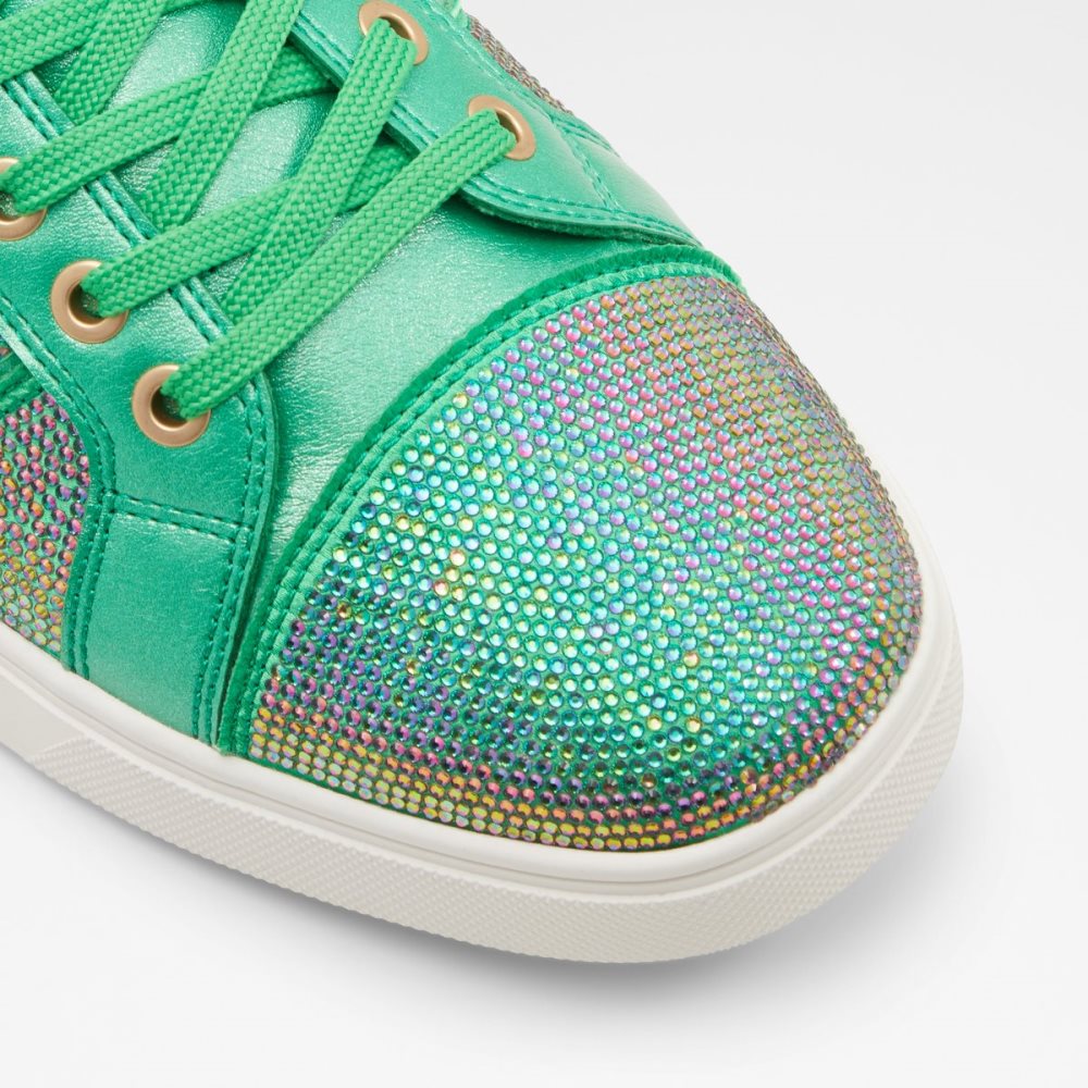 Green Aldo Popstep High Top - Cup Sole Sneakers | 95VJFREOL