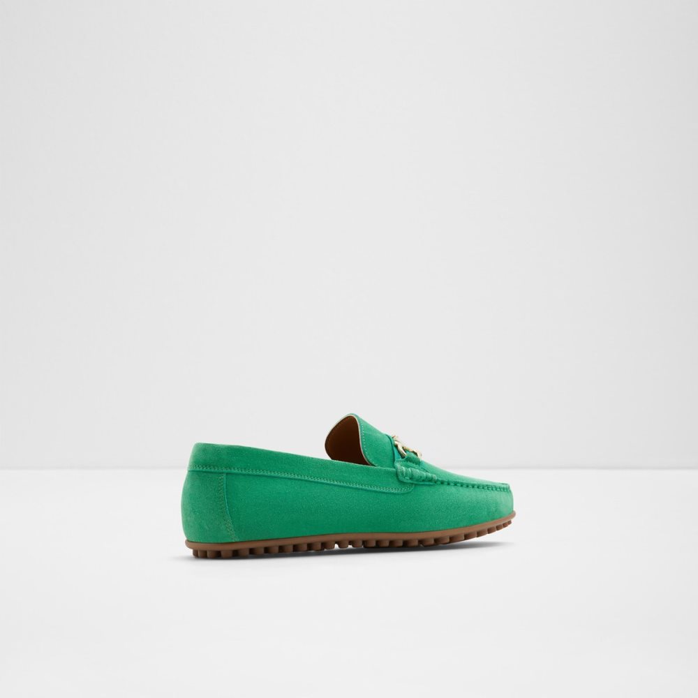 Green Aldo Scuderia Driving Casual Shoes | 86DSHVMWF