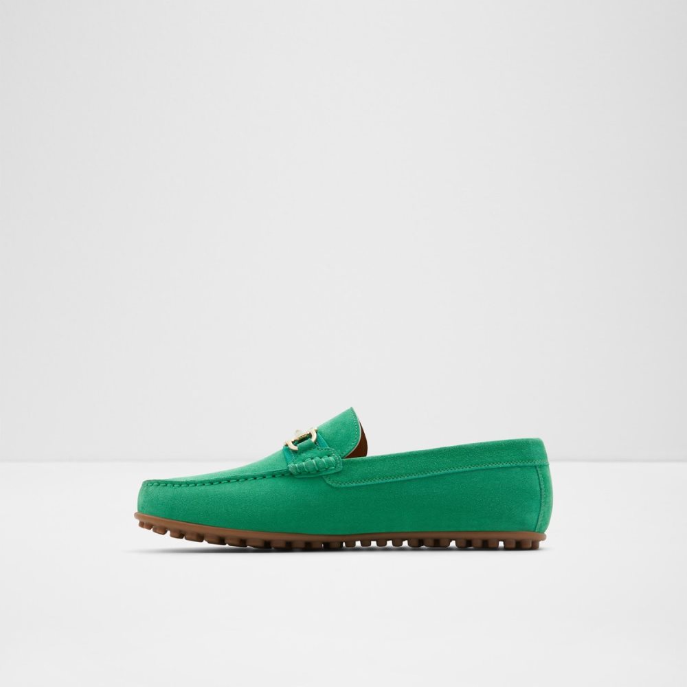 Green Aldo Scuderia Driving Casual Shoes | 86DSHVMWF