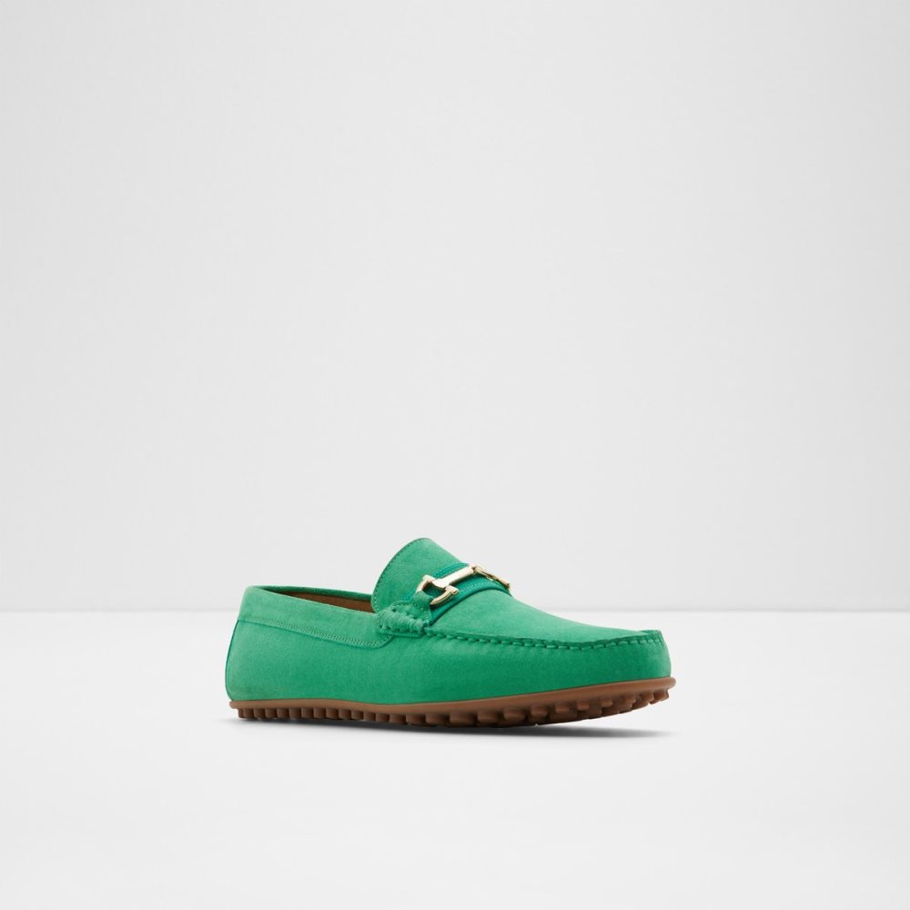 Green Aldo Scuderia Driving Casual Shoes | 86DSHVMWF