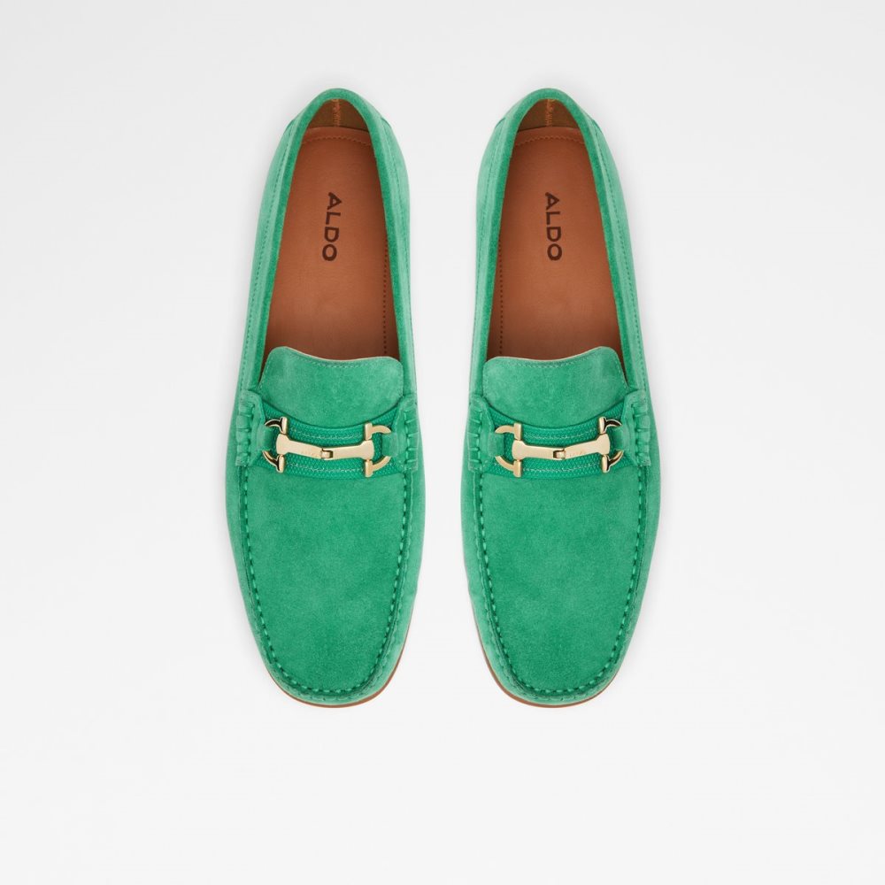 Green Aldo Scuderia Driving Casual Shoes | 86DSHVMWF