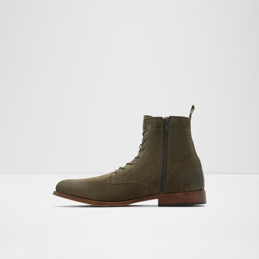 Green Aldo Twain Lace-up Lace Up Boots | 17OSHYIFW