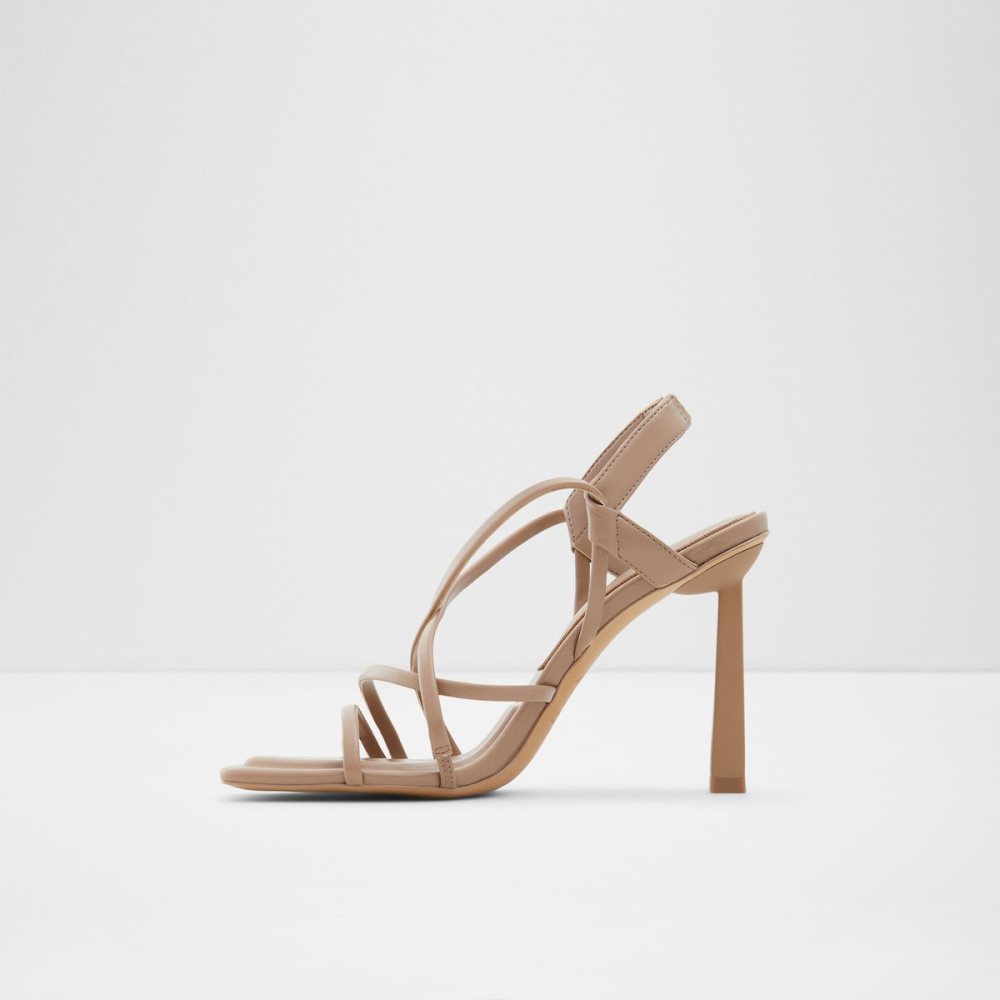 Grey Aldo Amilia Strappy Heeled Sandal Sandals | 68HDTZIVN