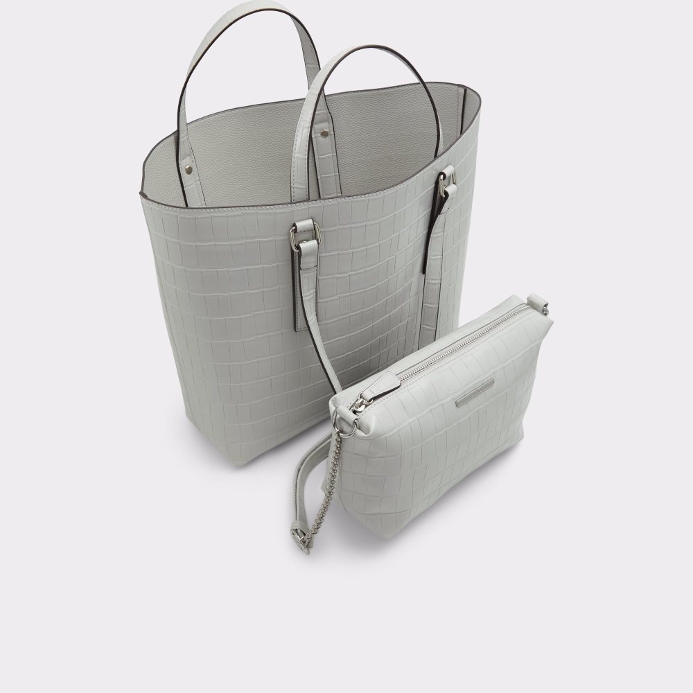 Grey Aldo Cibriannx Tote Bags | 78XYVQEFJ