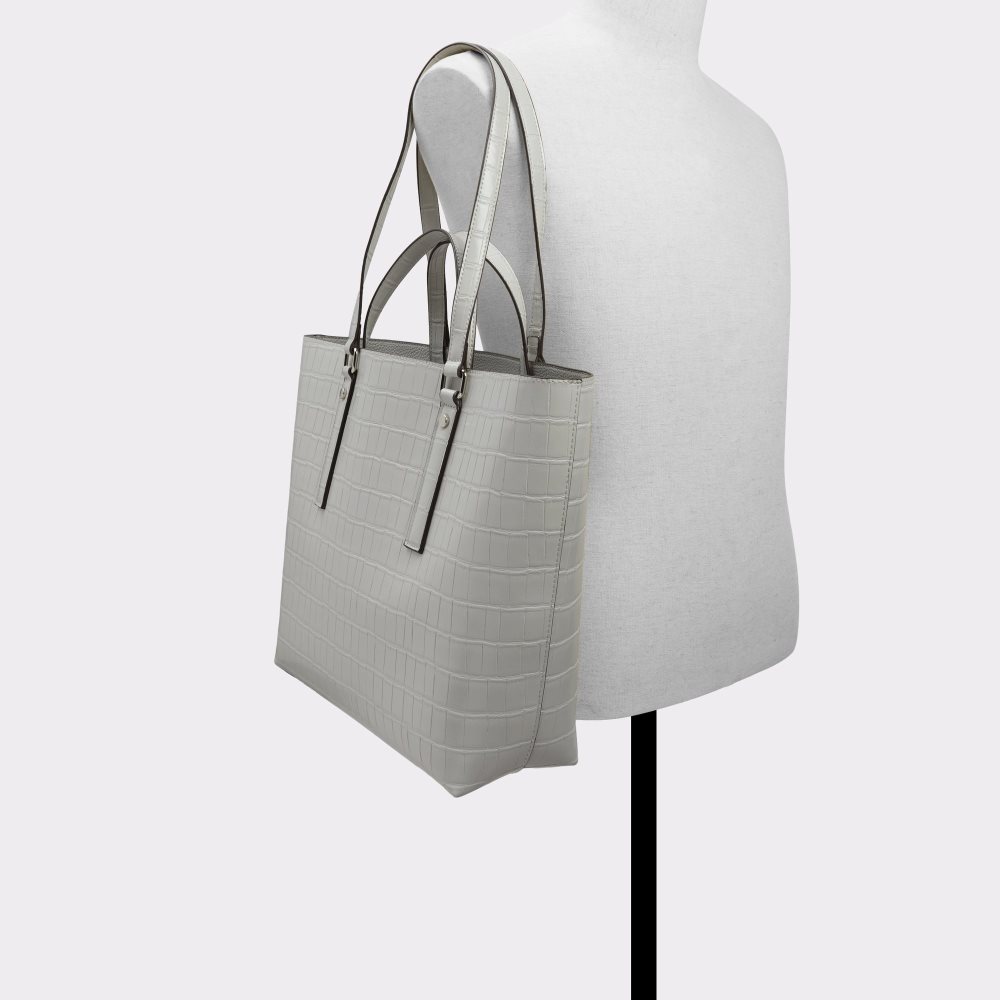 Grey Aldo Cibriannx Tote Bags | 78XYVQEFJ