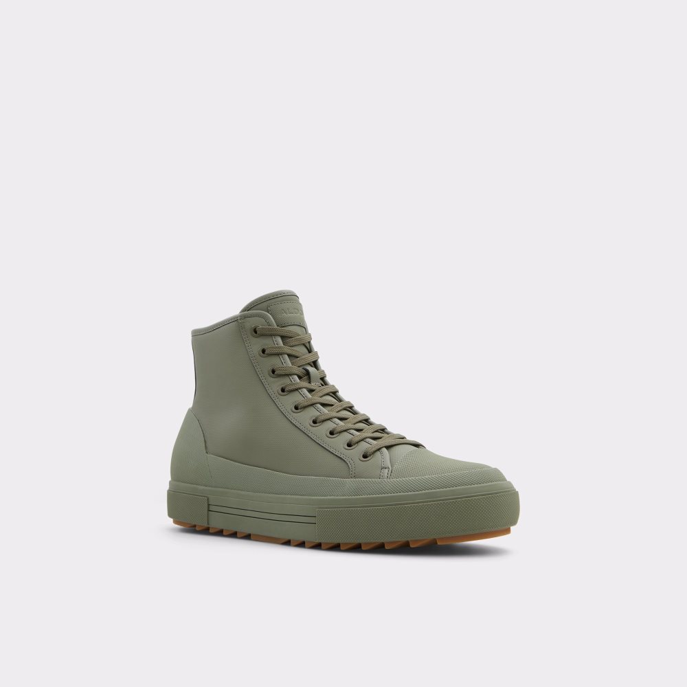 Khaki Aldo Freesole Low Top - Cup Sole Lace Up Boots | 01REPODMQ