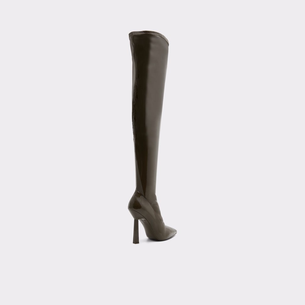 Khaki Aldo Nella Over-the-knee Tall Boots | 81HZTVUSJ