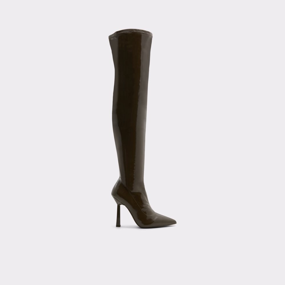 Khaki Aldo Nella Over-the-knee Tall Boots | 81HZTVUSJ