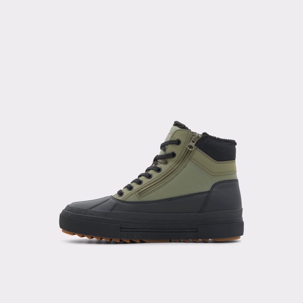 Khaki Aldo Snowmass Low Top - Cup Sole Rain Boots | 19FDANXVE