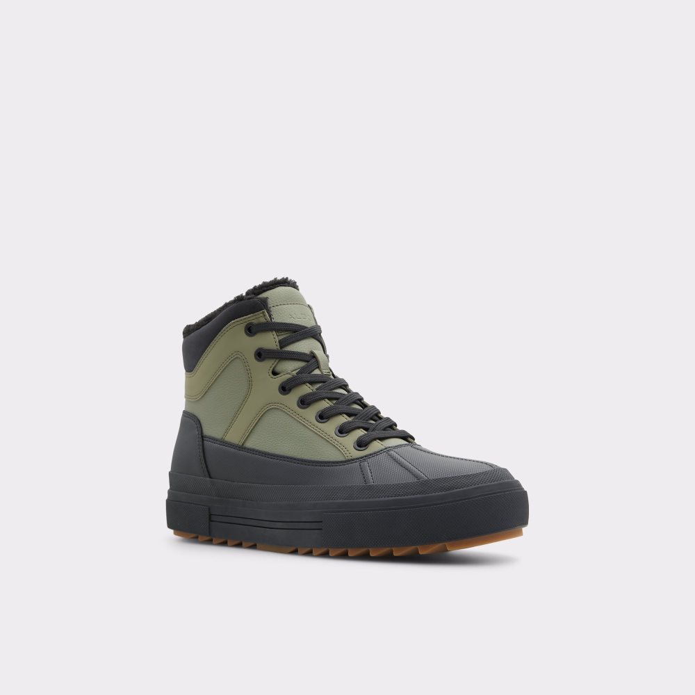 Khaki Aldo Snowmass Low Top - Cup Sole Rain Boots | 19FDANXVE