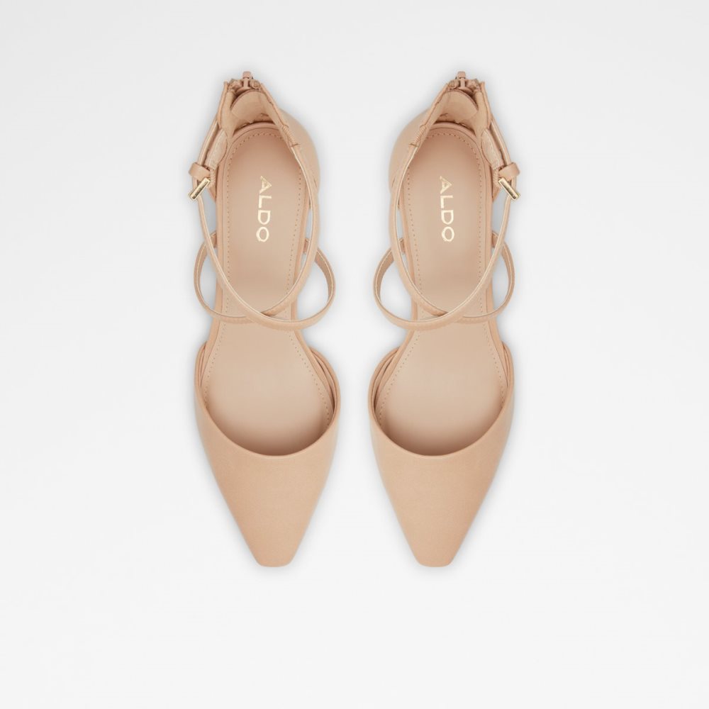 Light Beige Aldo Grarwen High - Block Heels | 46JCRBTOY