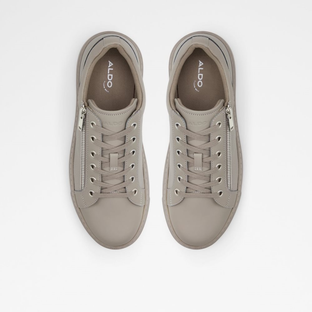 Light Beige Aldo Theta Low Top - Cup Sole Sneakers | 93FPXSZIL