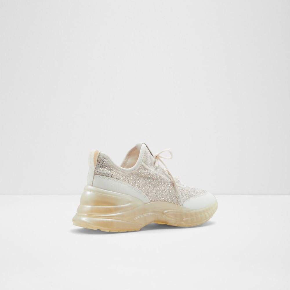 Light Beige Aldo Twilight Wedge - Jogger Sole Sneakers | 24YUPWOKX