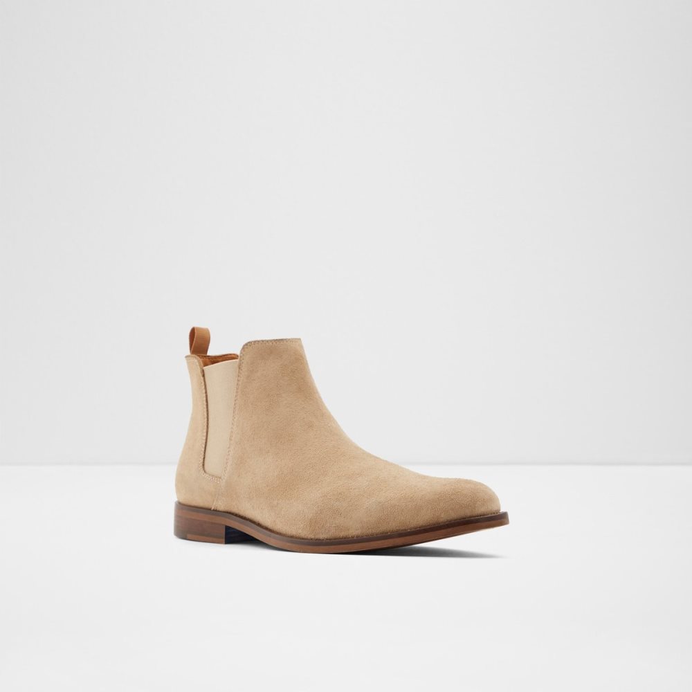 Light Beige Aldo Vianello-r Chelsea Boots | 40LJOMNEQ