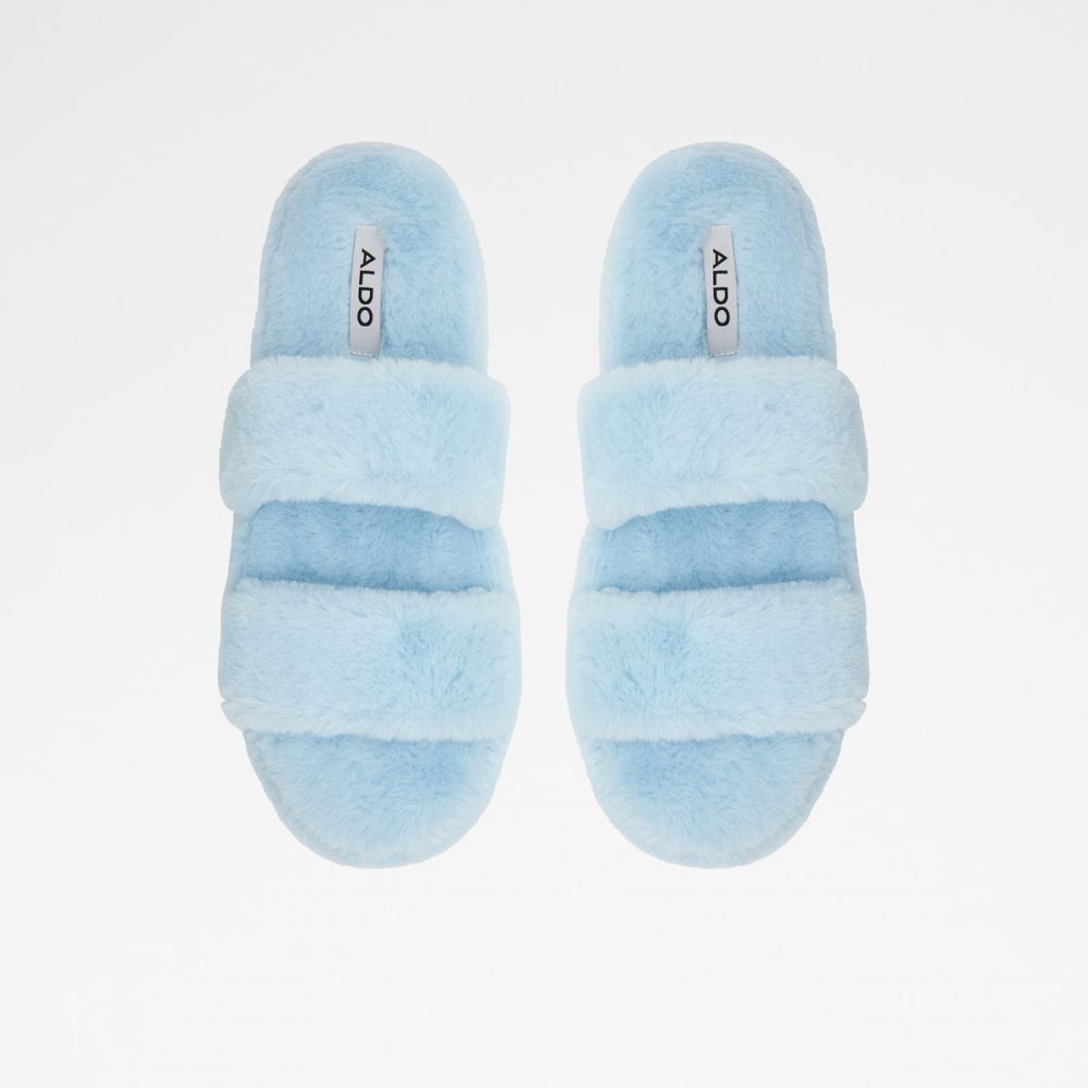 Light Blue Aldo Devaessi Slippers | 61JSCTGLO