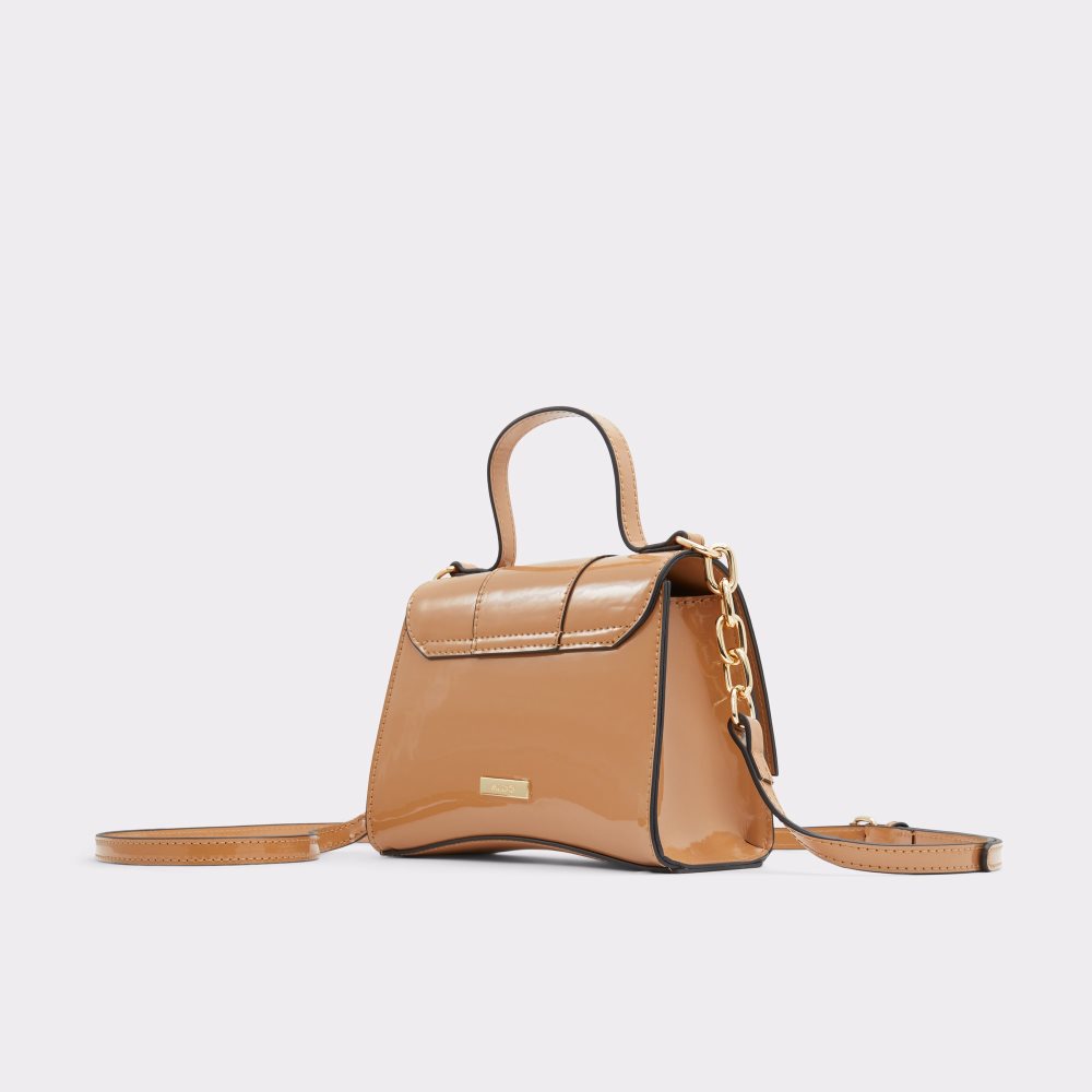 Light Brown Aldo Attunga Top Handle Handbag | 62VHJRXEQ