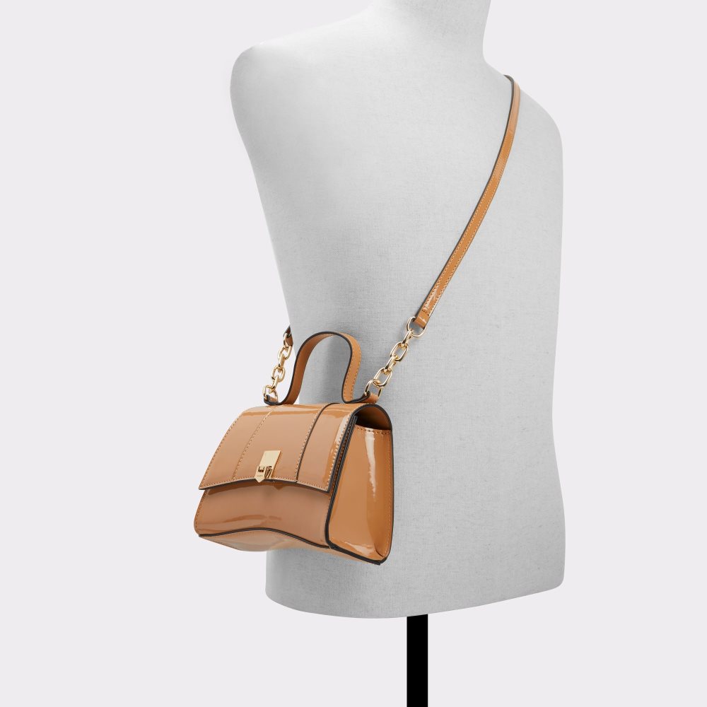 Light Brown Aldo Attunga Top Handle Handbag | 62VHJRXEQ