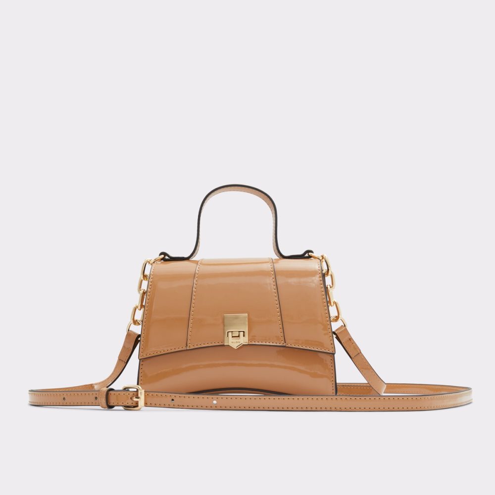 Light Brown Aldo Attunga Top Handle Handbag | 62VHJRXEQ