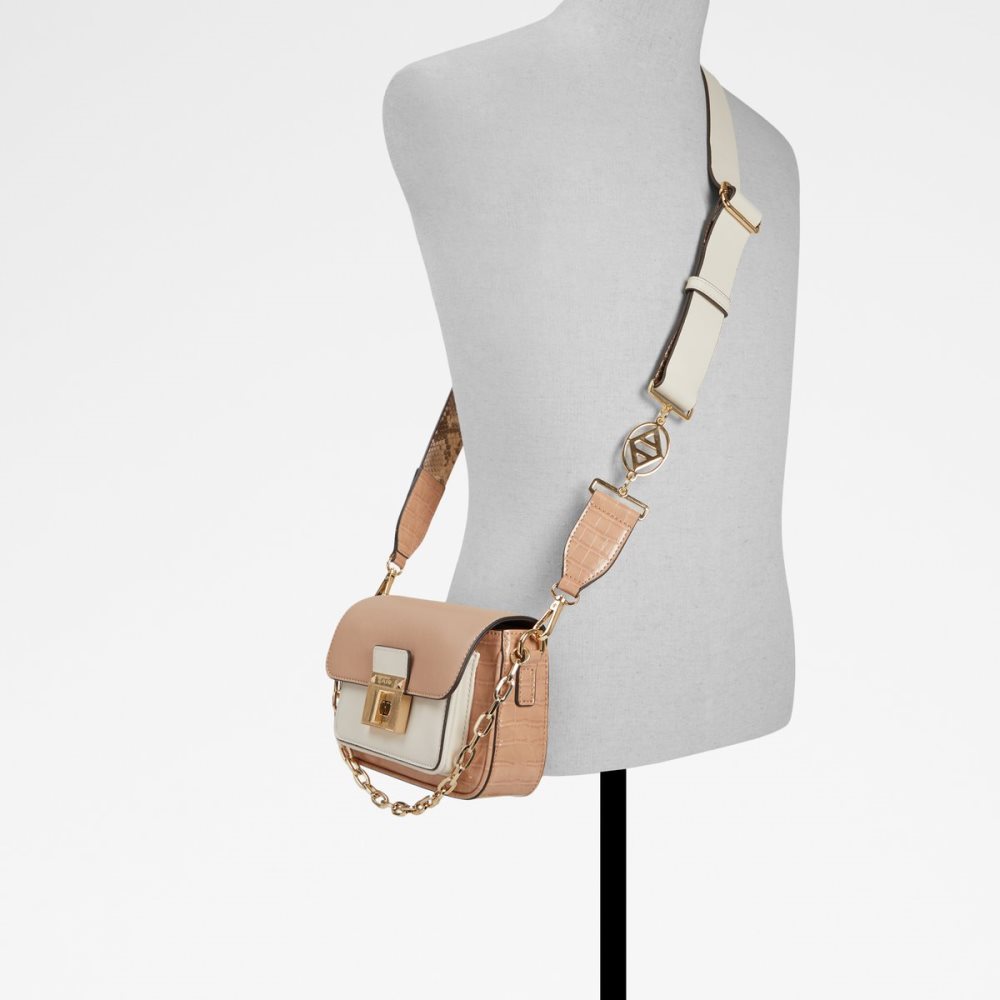 Light Brown Aldo Celestica Crossbody Bags | 09NBFVRUG