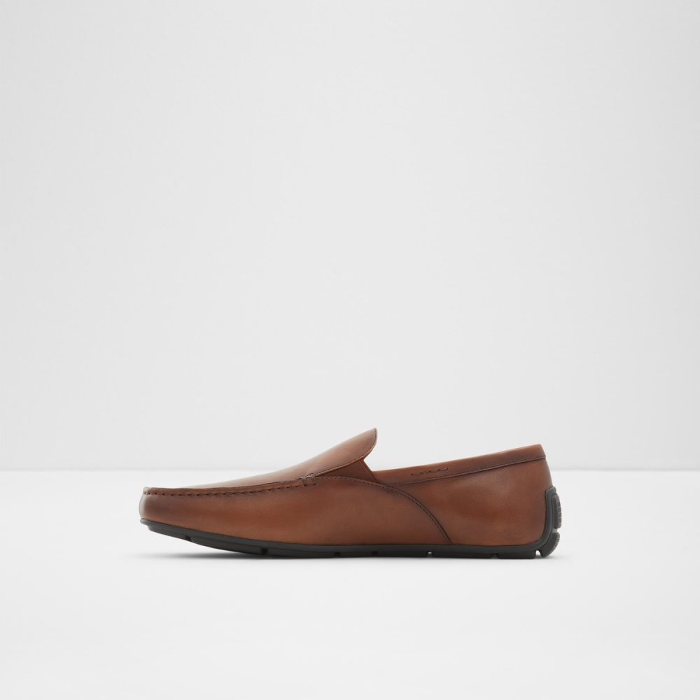 Light Brown Aldo Leibelt Driving Loafers | 28WBJSDXI