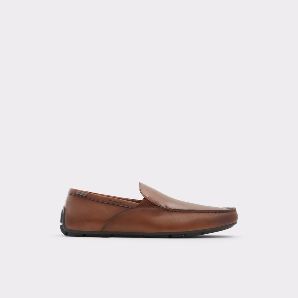 Light Brown Aldo Leibelt Driving Loafers | 28WBJSDXI