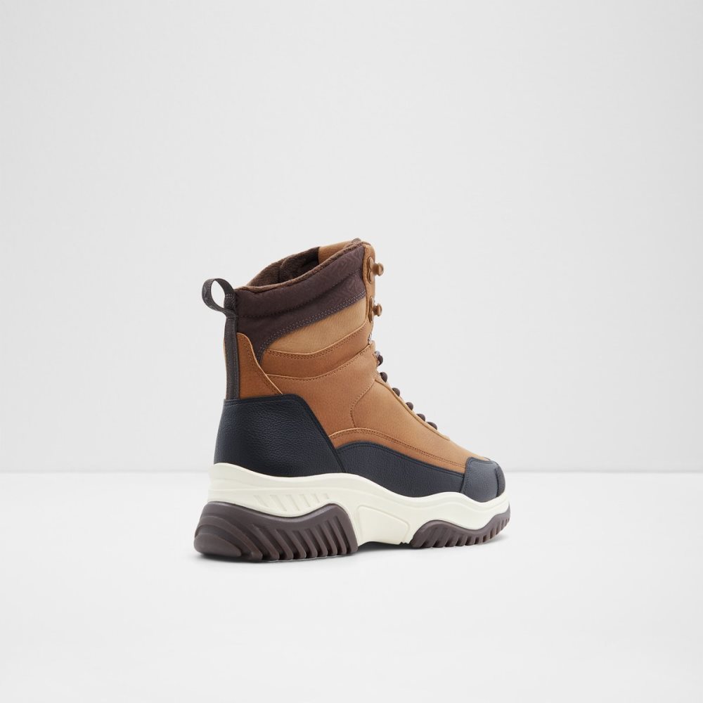 Light Brown Aldo Mountrock High Top - Jogger Sole Rain Boots | 17CIBTARN