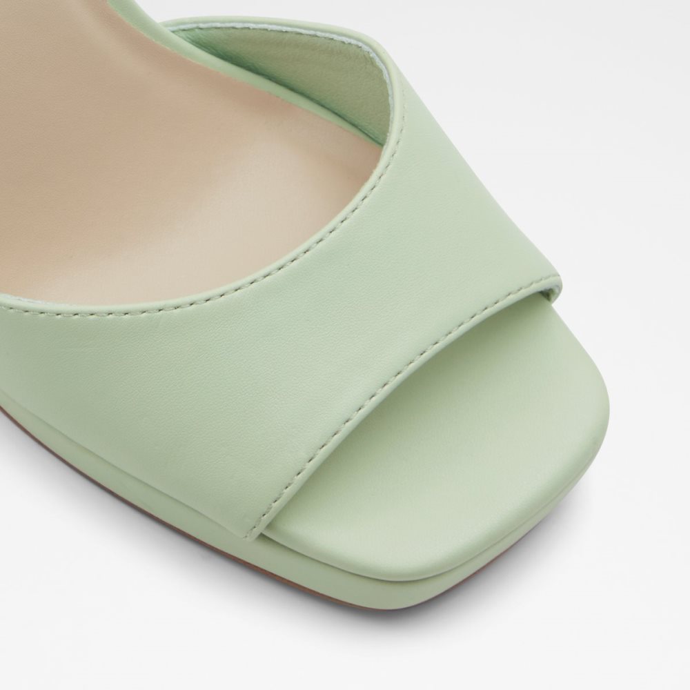 Light Green Aldo Daphnee High Sandal - Block Heels | 30NOAMPSF