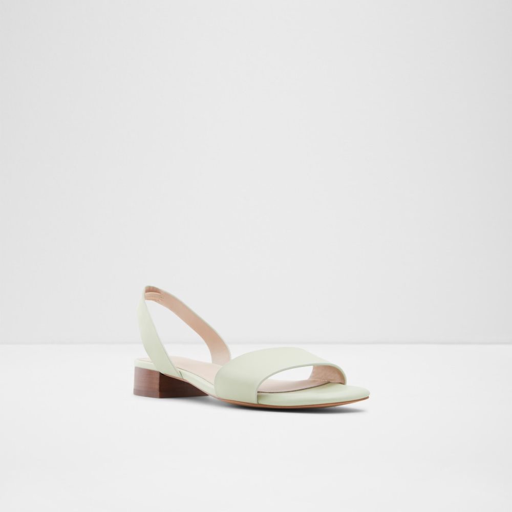 Light Green Aldo Doredda Sling Back Flat Sandal - Sandals | 87PBSMLFO