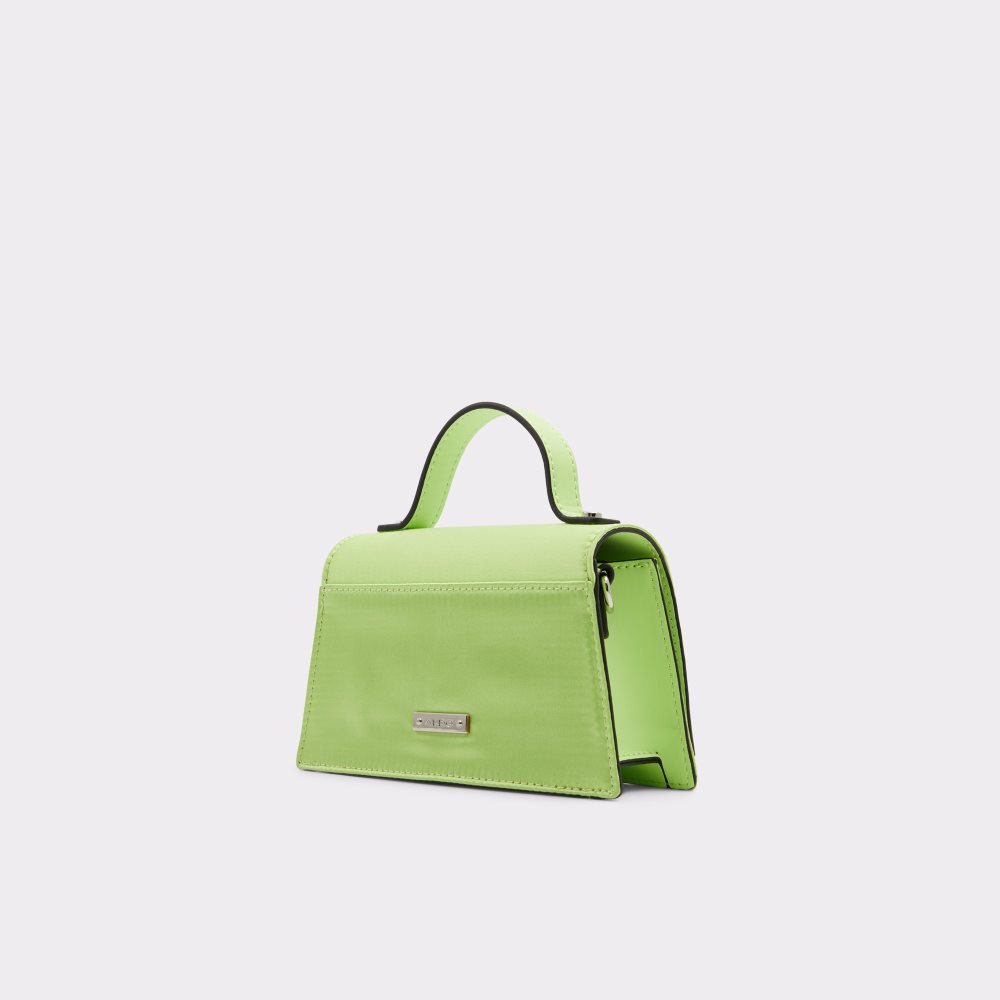 Light Green Aldo Papioni Top Handle Handbag | 92CJBLFXQ