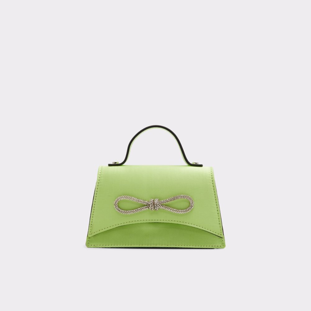 Light Green Aldo Papioni Top Handle Handbag | 92CJBLFXQ