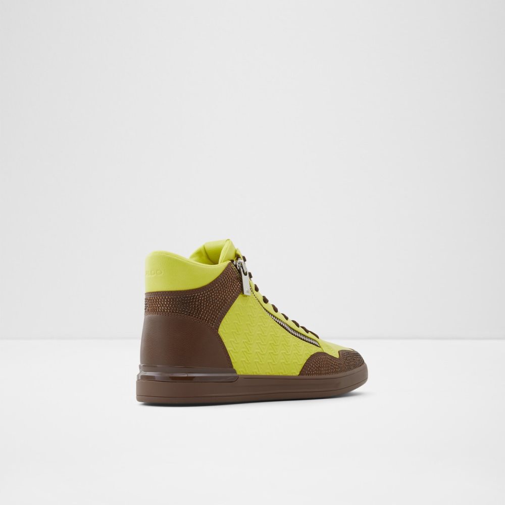 Light Green Aldo Sauerbergg High Top - Cup Sole Sneakers | 26IOBNJFW