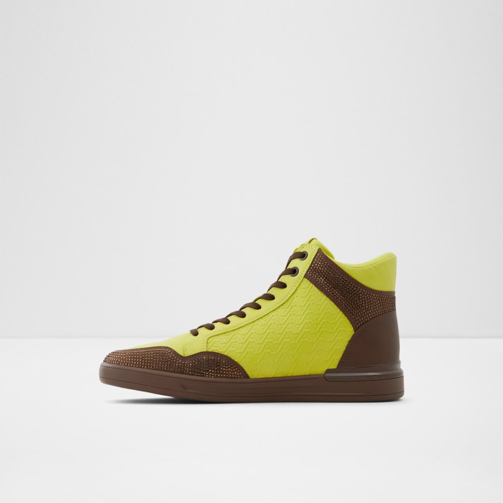 Light Green Aldo Sauerbergg High Top - Cup Sole Sneakers | 26IOBNJFW