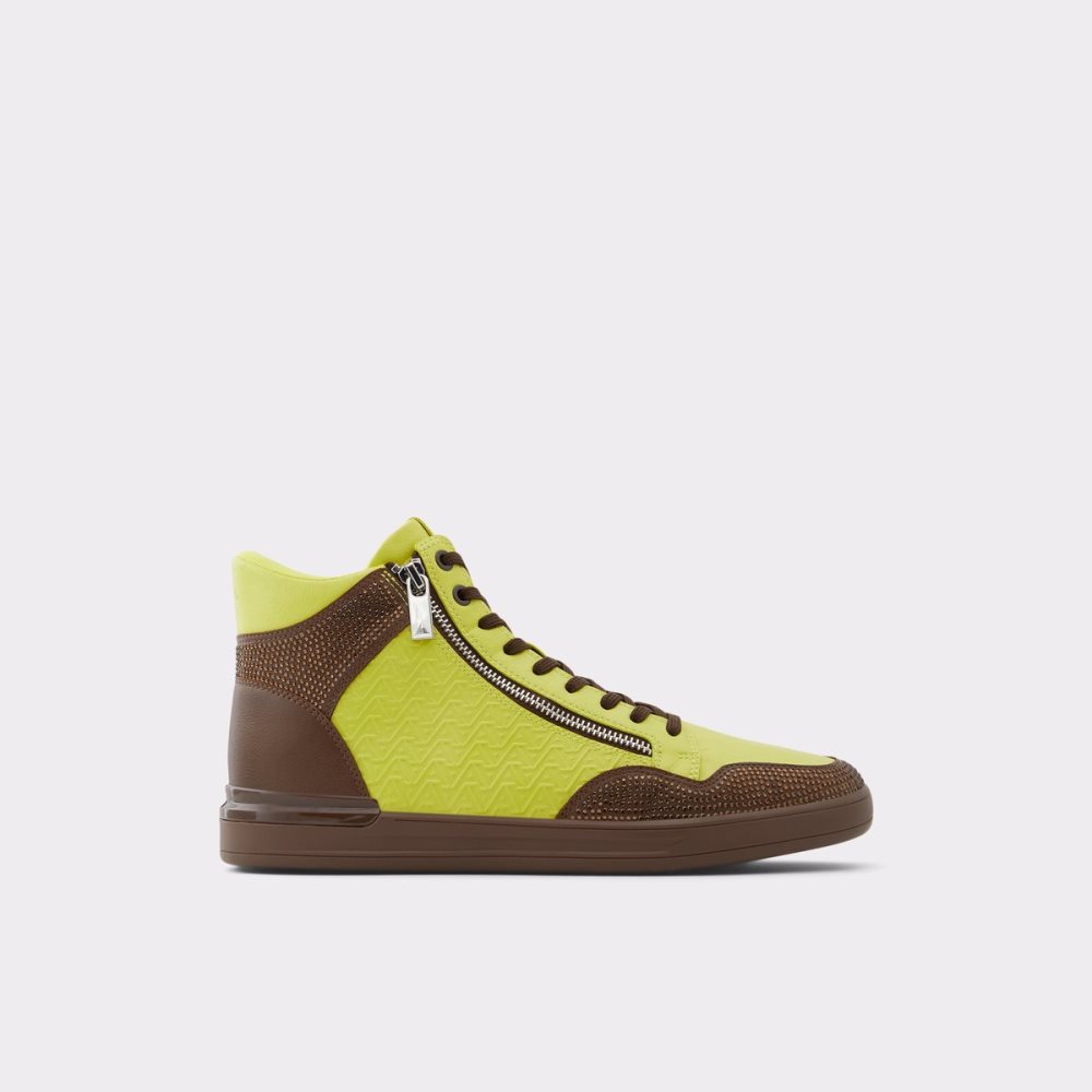 Light Green Aldo Sauerbergg High Top - Cup Sole Sneakers | 26IOBNJFW