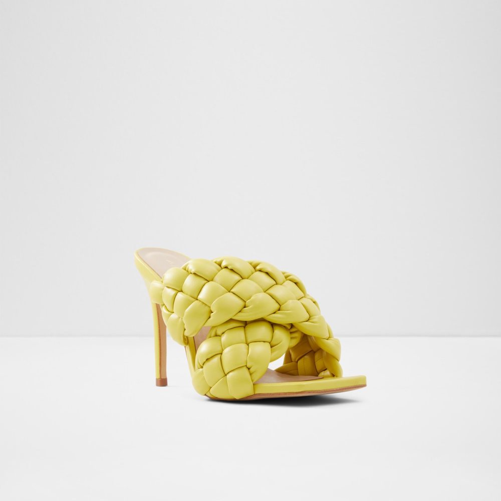 Light Green Aldo Tressu High Sandal - Stiletto Heels | 04GJHTNZX