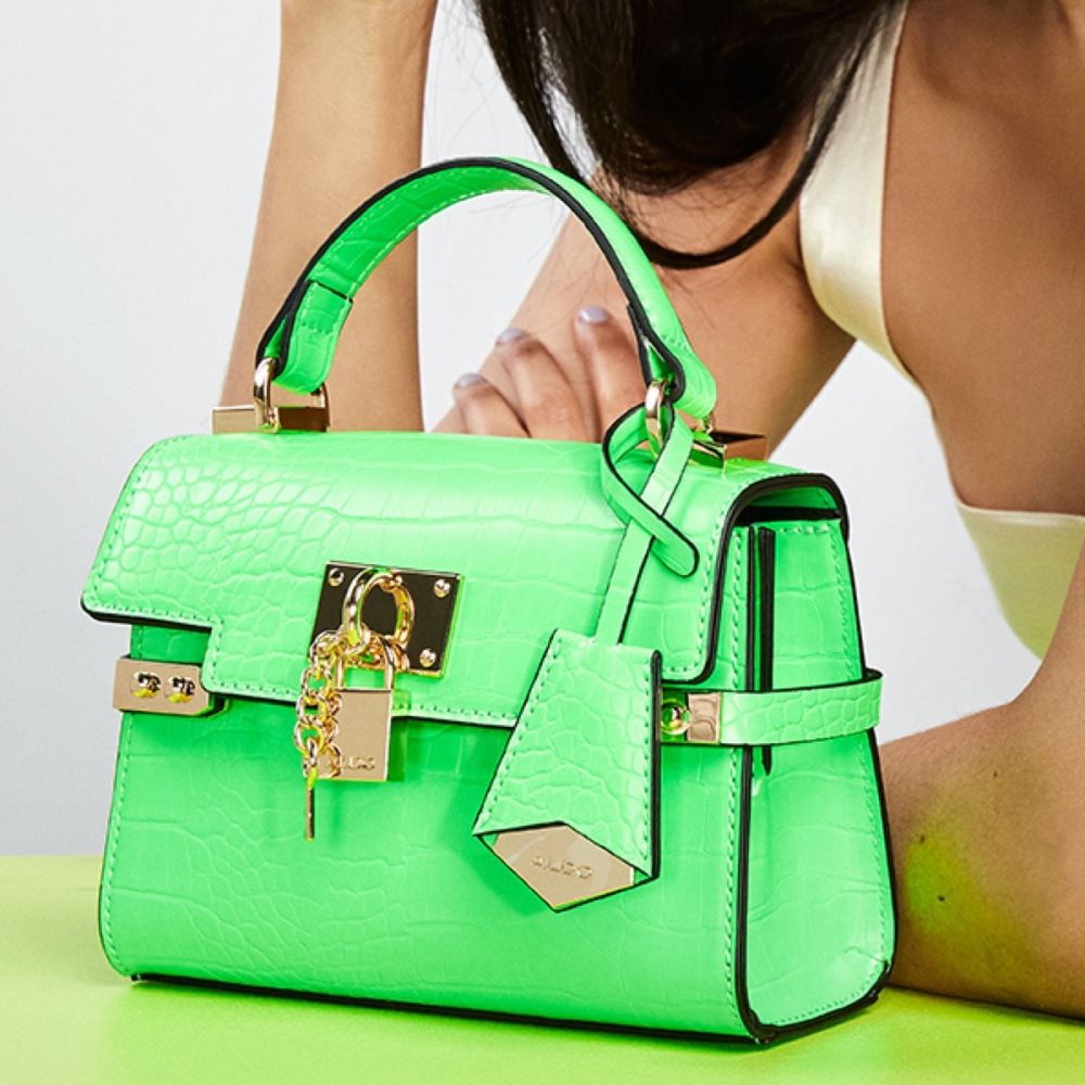 Light Green Aldo Vontessa Top Handle Handbag | 94SJEPILG