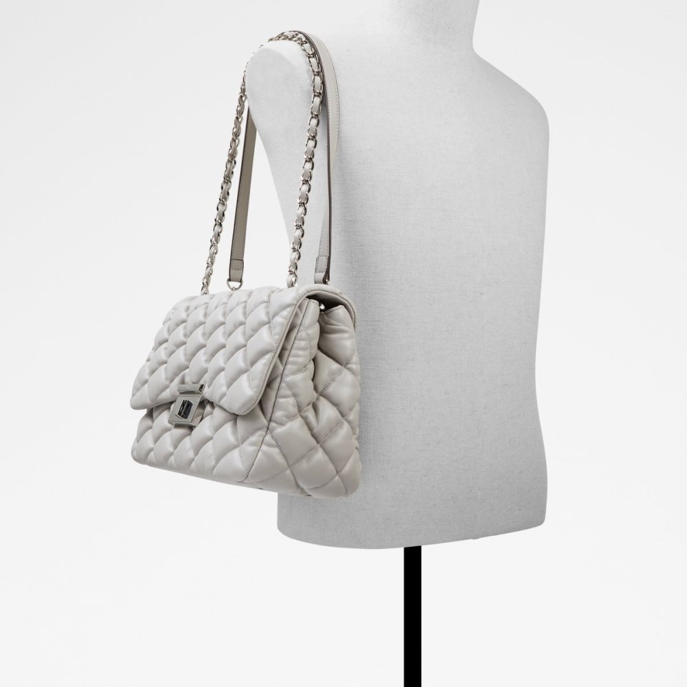 Light Grey Aldo Ilsaa Crossbody Bags | 13ICSVRXK