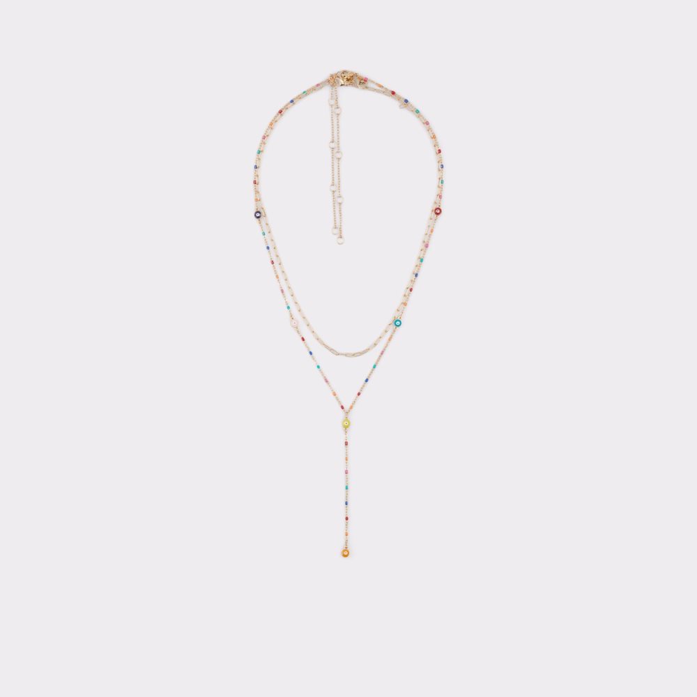 Light Multicolor Aldo Ybendawen Necklace | 16HDJRPLV