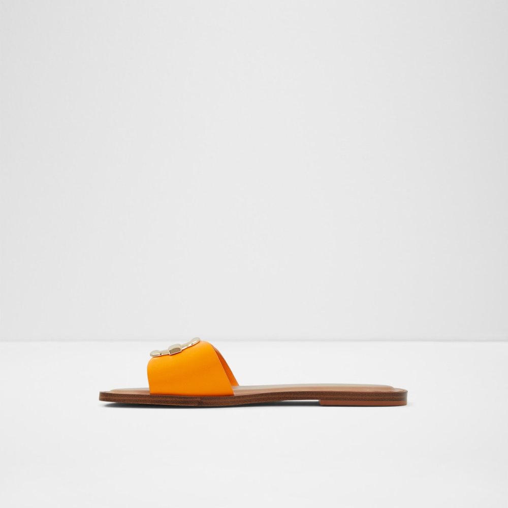 Light Orange Aldo Glaeswen Slide Sandal Sandals | 79BMJISQN