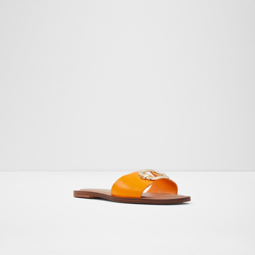 Light Orange Aldo Glaeswen Slide Sandal Sandals | 79BMJISQN