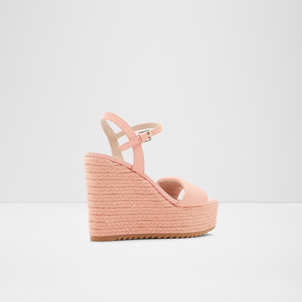 Light Orange Aldo Jeigh Wedge Sandal - Wedge Sandals | 29MTQPRJG