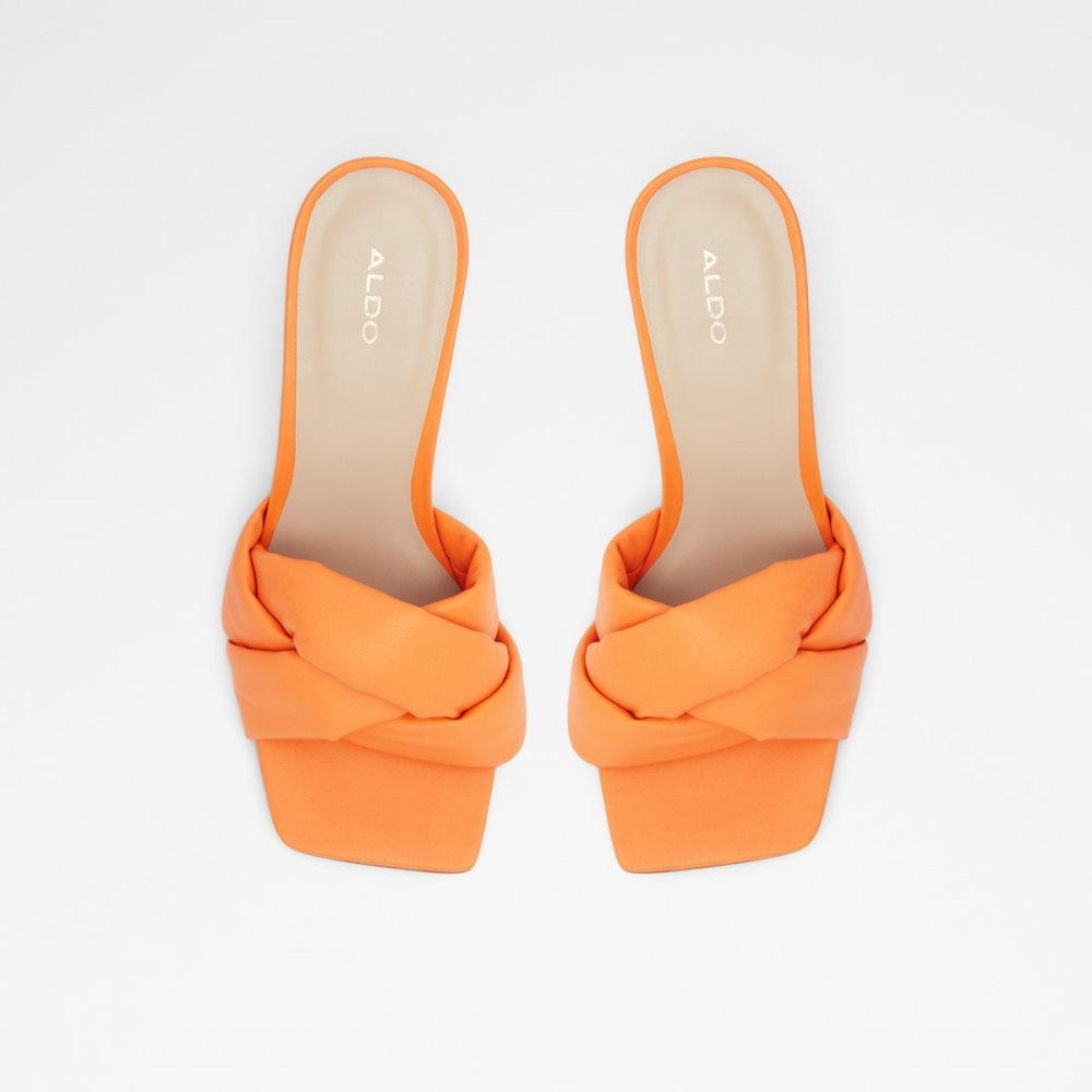 Light Orange Aldo Syngrapha High Sandal - Stiletto Sandals | 96IHJUOPG