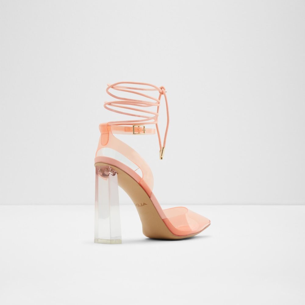 Light Orange Aldo Tilah Strappy Heeled - Heels | 28RUWGCFA