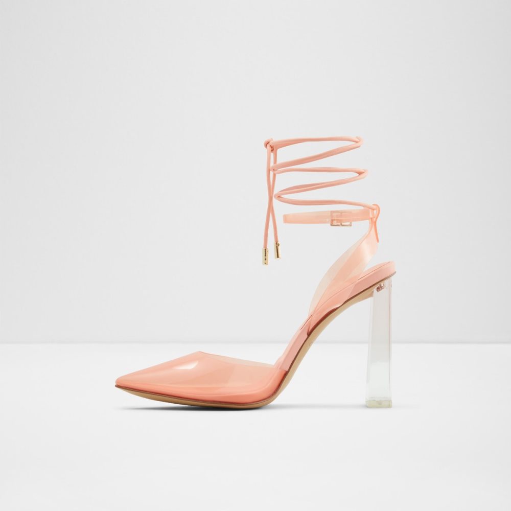 Light Orange Aldo Tilah Strappy Heeled - Heels | 28RUWGCFA