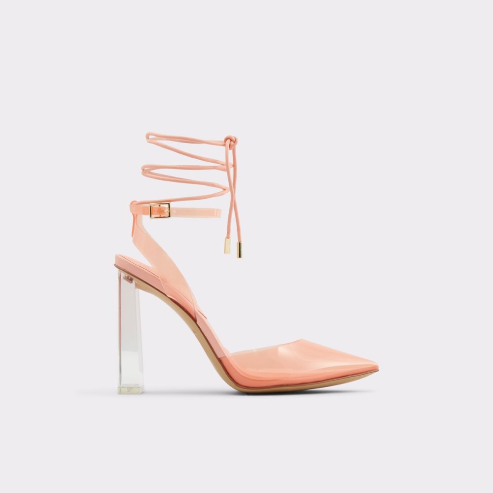 Light Orange Aldo Tilah Strappy Heeled - Heels | 28RUWGCFA