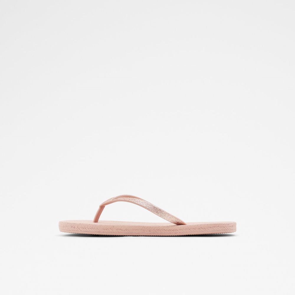 Light Pink Aldo Aloomba Flat Sandal Sandals | 72VKHQRBY