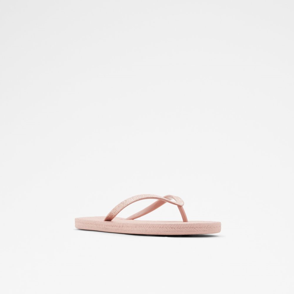 Light Pink Aldo Aloomba Flat Sandal Sandals | 72VKHQRBY