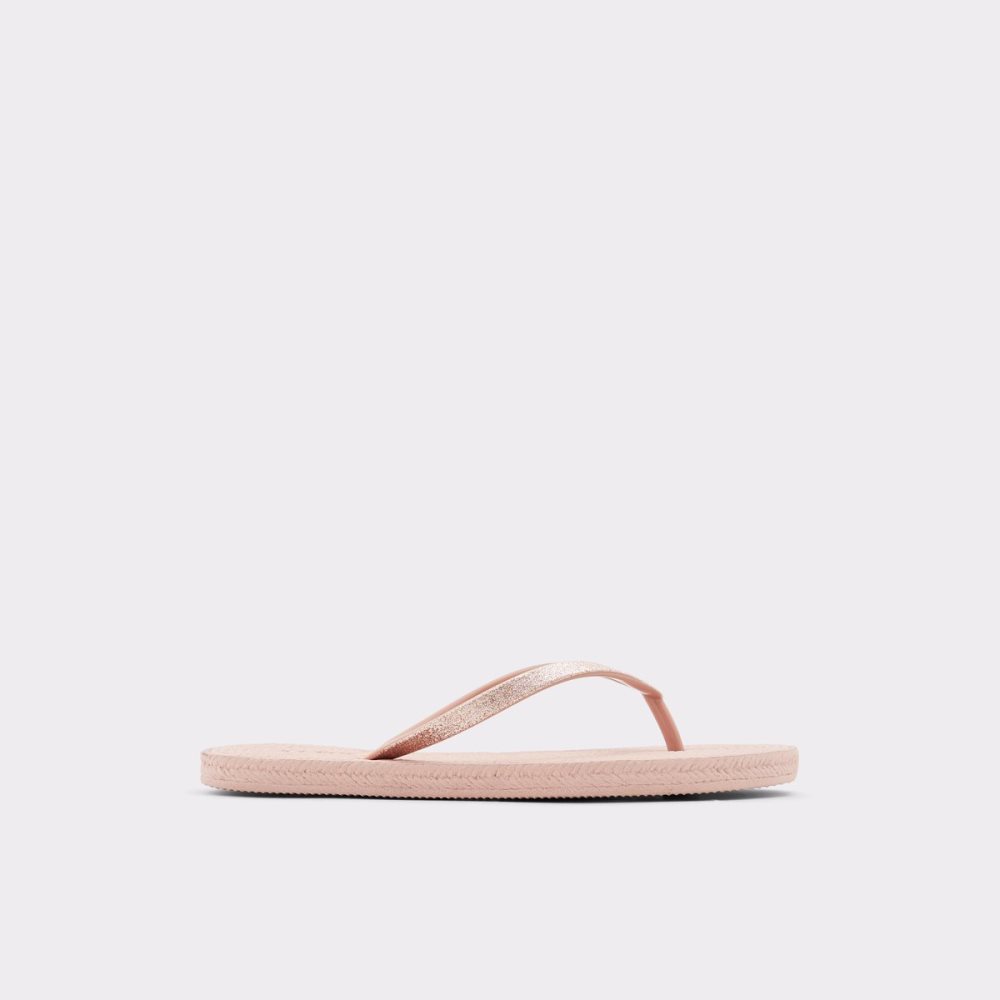 Light Pink Aldo Aloomba Flat Sandal Sandals | 72VKHQRBY