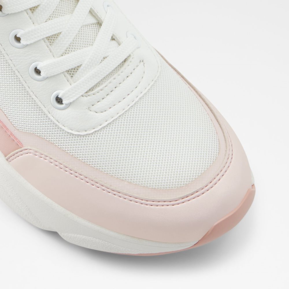 Light Pink Aldo Azuria Wedge - Jogger Sole Sneakers | 90QMXWZUS